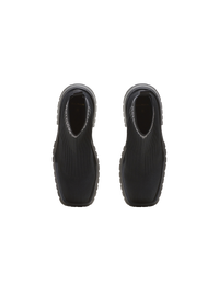 Bottines en maille  - Noir