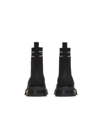 Bottines en maille  - Noir