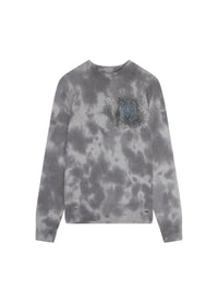 Sweatshirt à col rond crystal Burst Ma en cachemire - Faded Black
