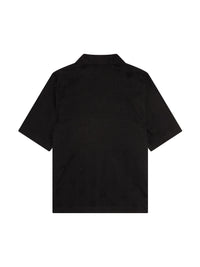 Chemise Camp Ma Bandana en lin - Black