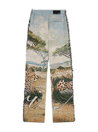 Chitta printed trousers - Natural