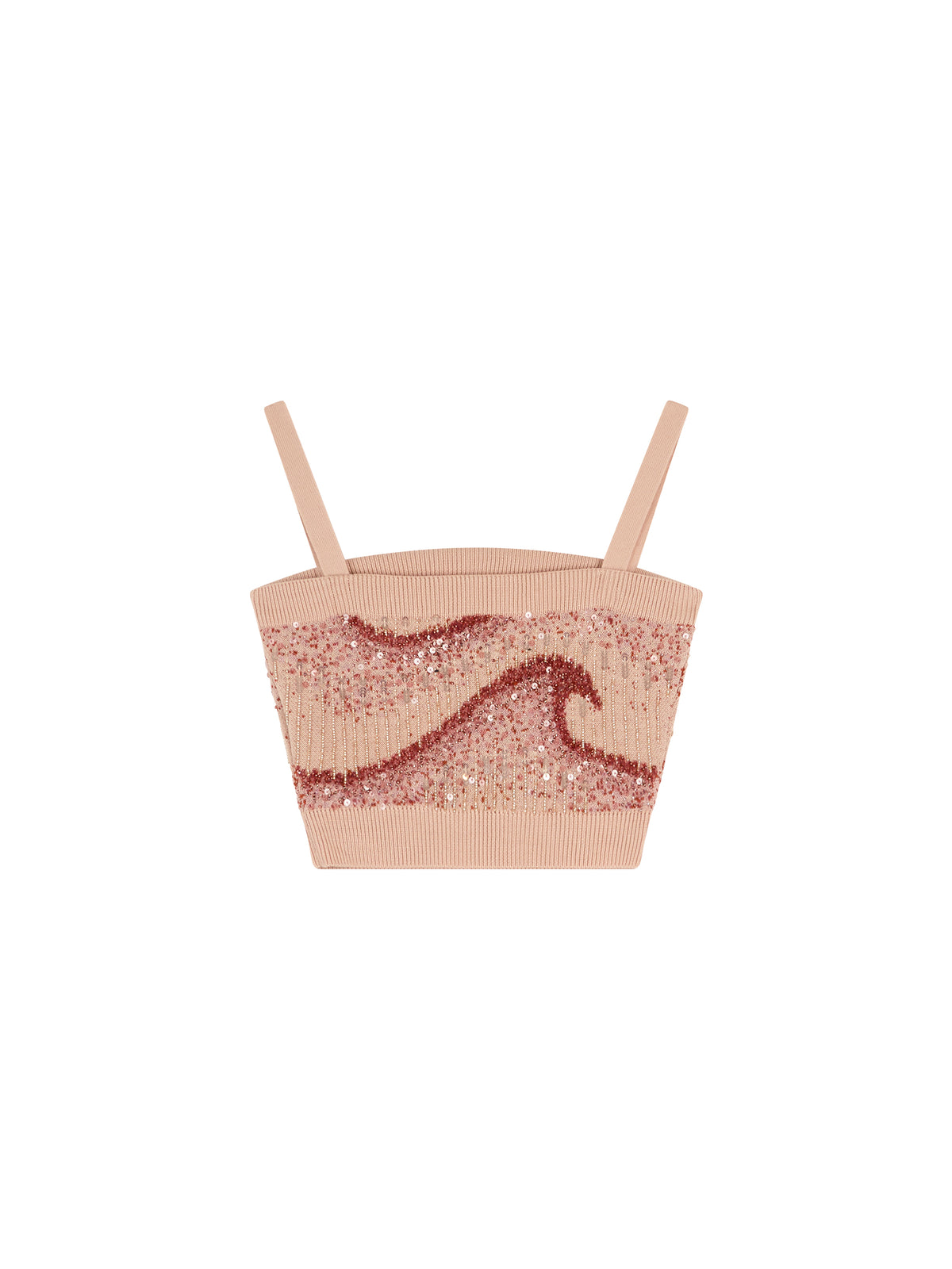 Patterned wool headband - Cork