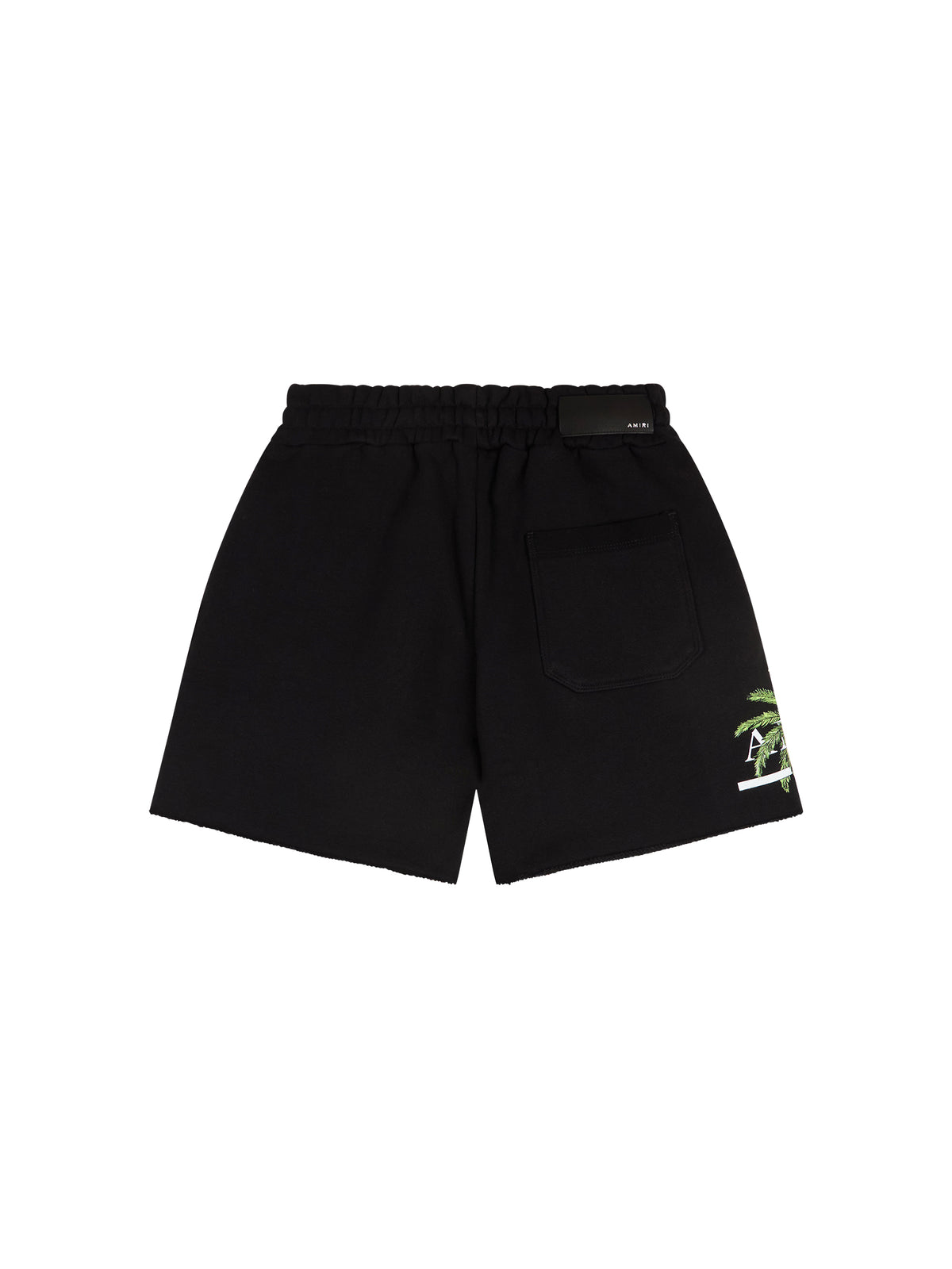 Short à motif de palmiers - Black
