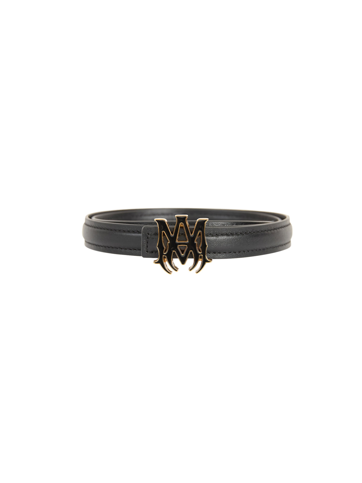 Ceinture Ma en cuir - Black & Gold