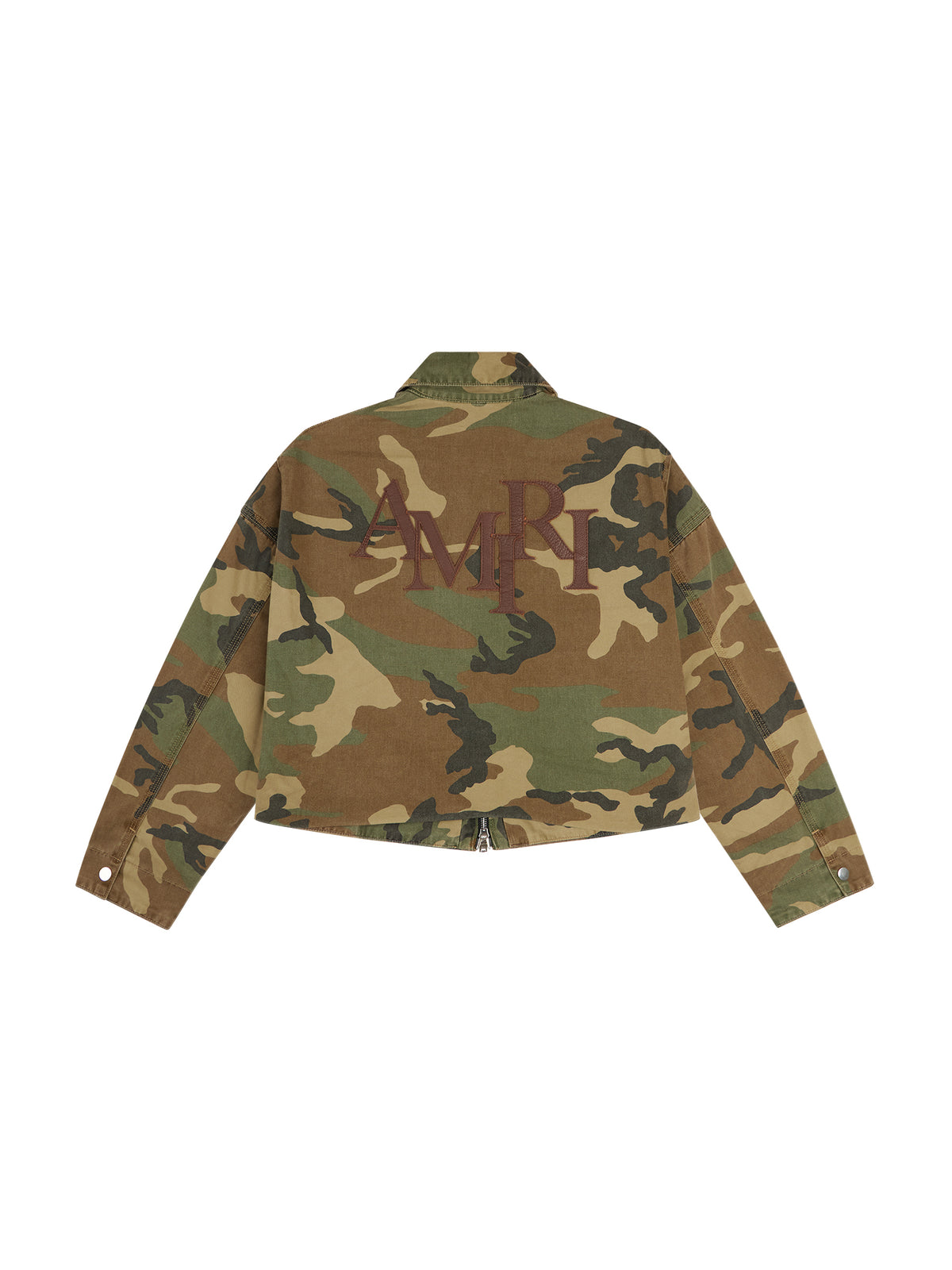 Short camouflage jacket - Green Camo