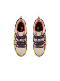 B-court baskets lacets en suède - Multicolore