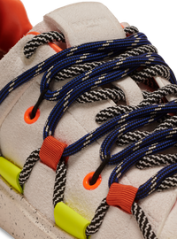 B-court baskets lacets en suède - Multicolore