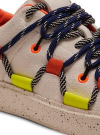 B-court baskets lacets en suède - Multicolore