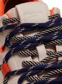 B-court baskets lacets en suède - Multicolore