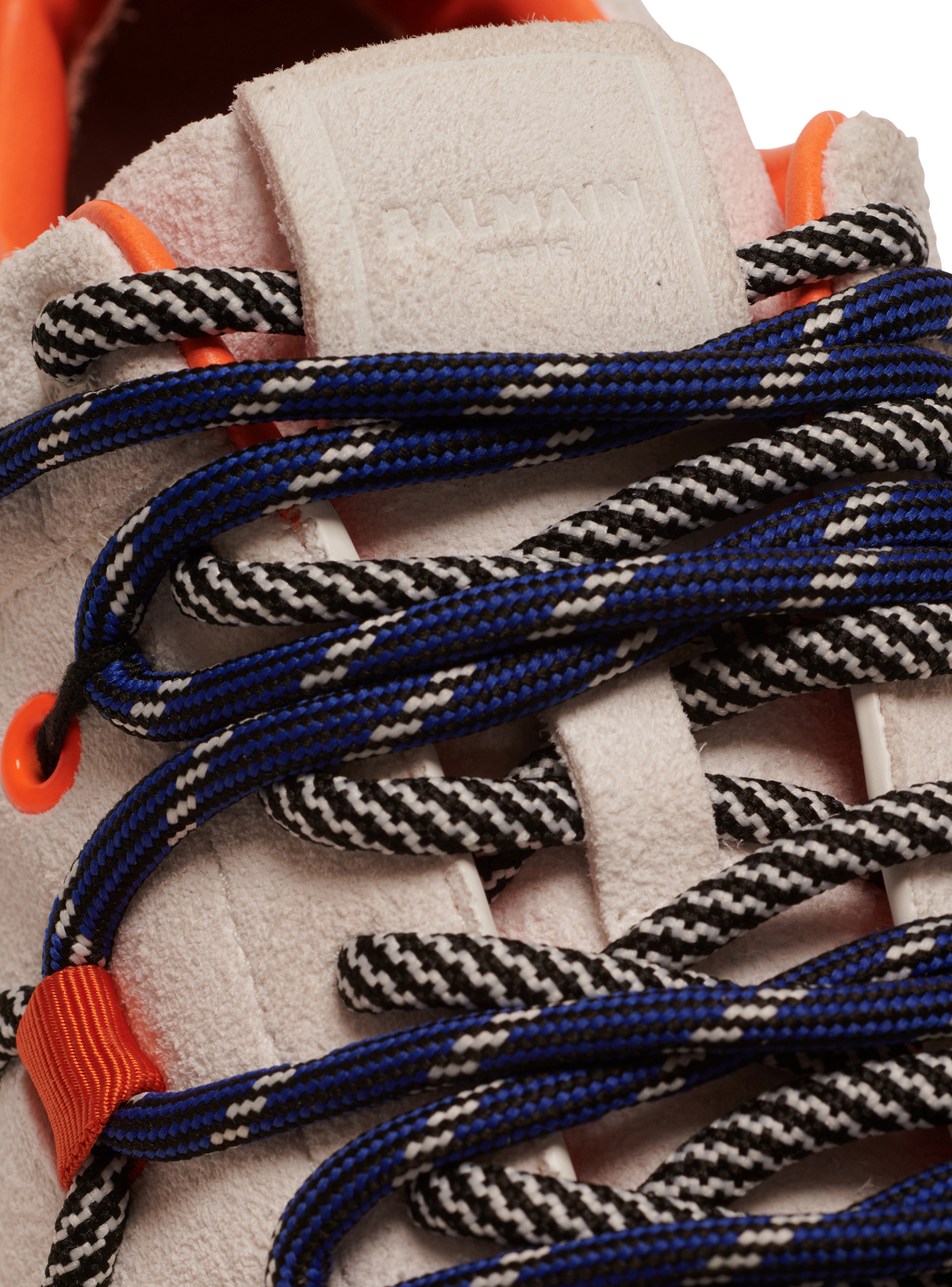 B-court baskets lacets en suède - Multicolore