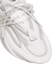 Baskets basses unicorn en néoprène et cuir - Blanc