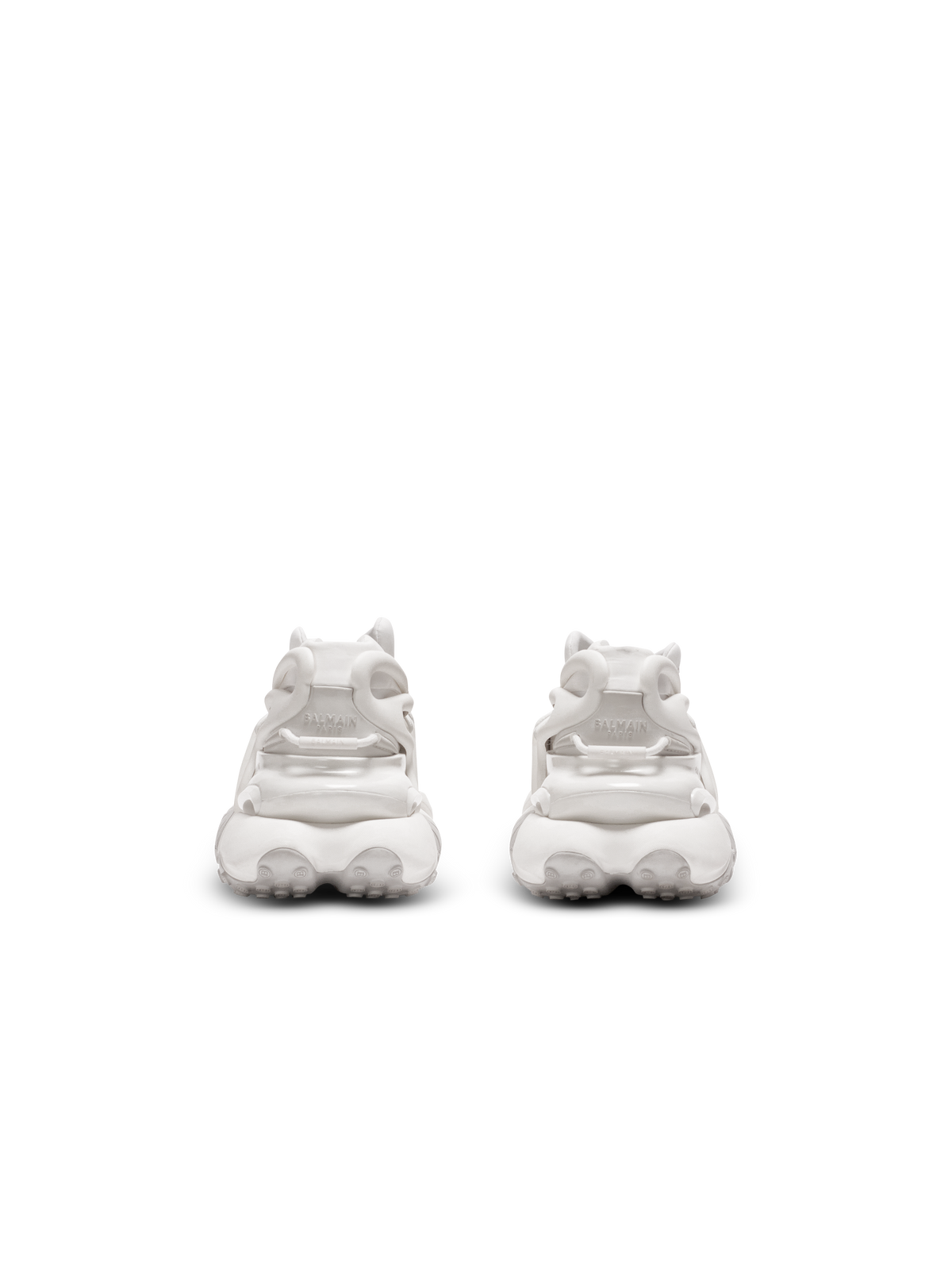 Baskets basses unicorn en néoprène et cuir - Blanc
