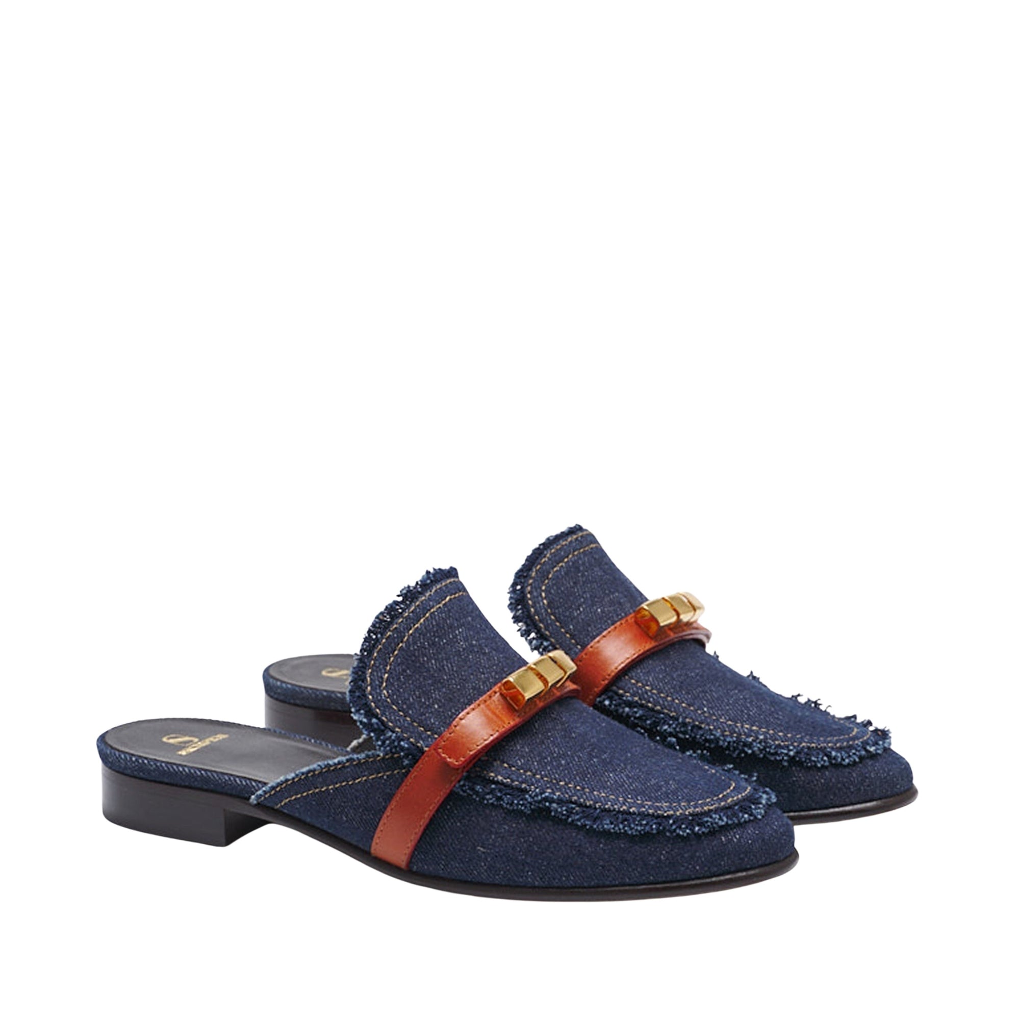 13qty NEW / Mules Amalfi en denim - Denim