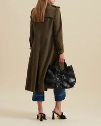 Trench-coat Amaltea - Safari Green