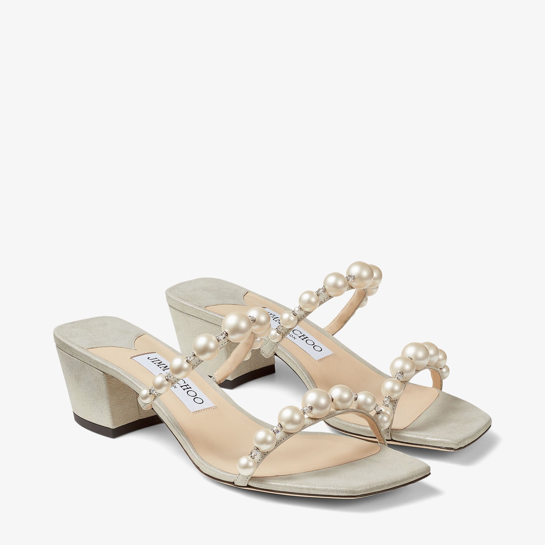 ZNO STOCK 0 DJV 1/1 ST 100% Prix 250 / Reco 200 CHAMPAGNE/WHITE Sandal AMARA 45