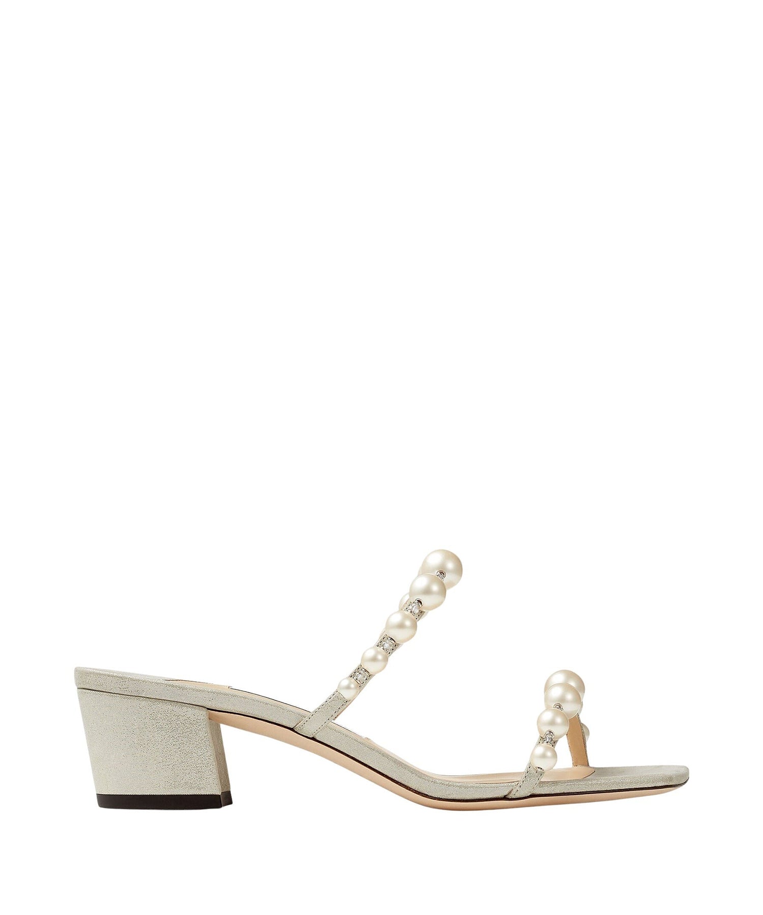 ZNO STOCK 0 DJV 1/1 ST 100% Prix 250 / Reco 200 CHAMPAGNE/WHITE Sandal AMARA 45