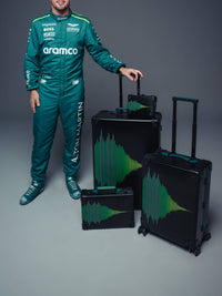 Sac à bandoulière Micro Case Aston Martin F1 - Noir
