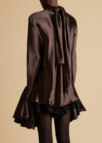 Top Amelia - Dark Brown