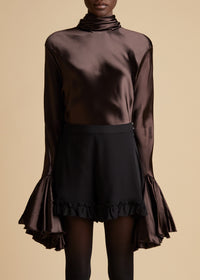 Top Amelia - Dark Brown