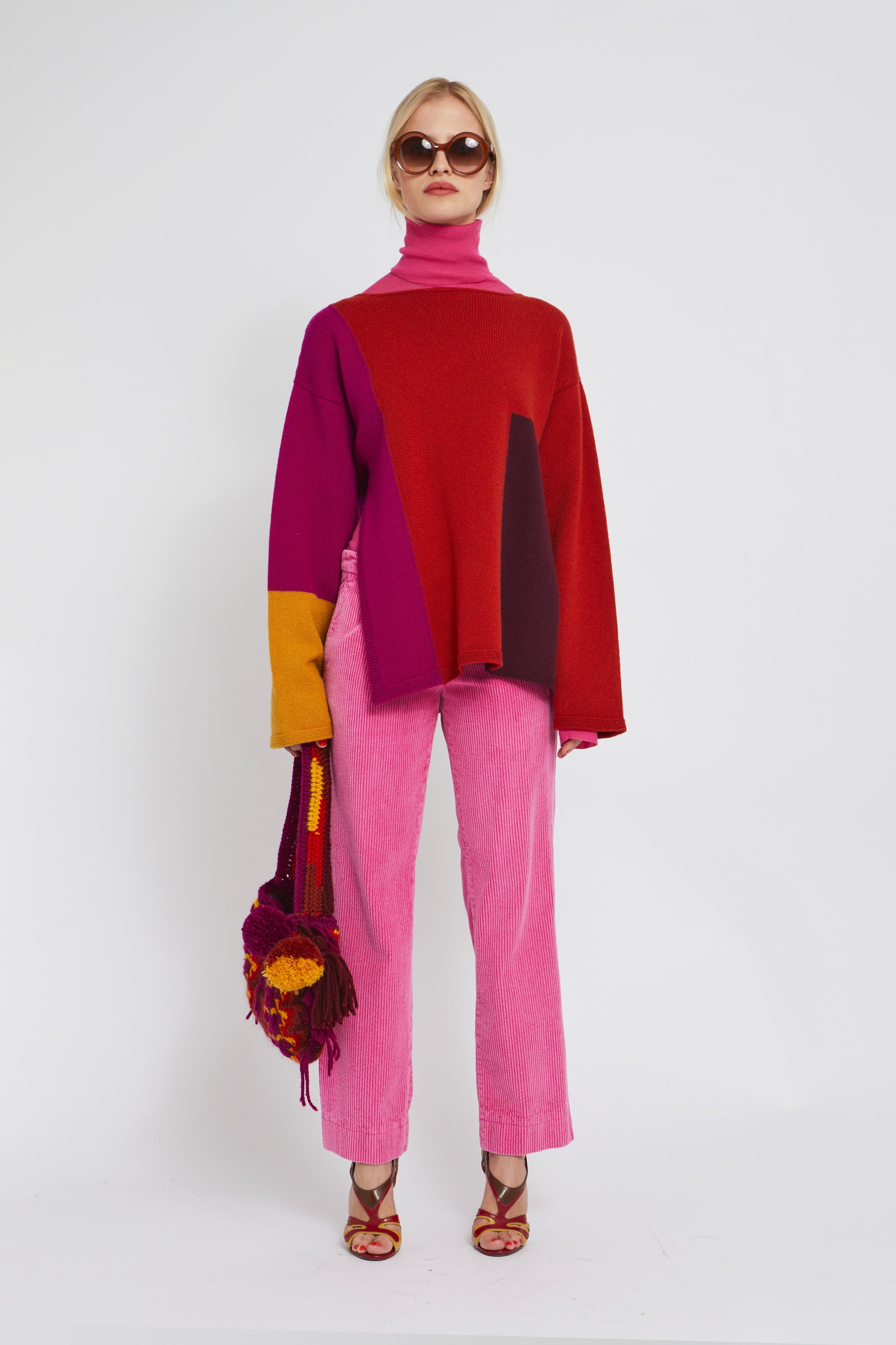 ZNOSTOCK_PINK PANTS AMY - Pink