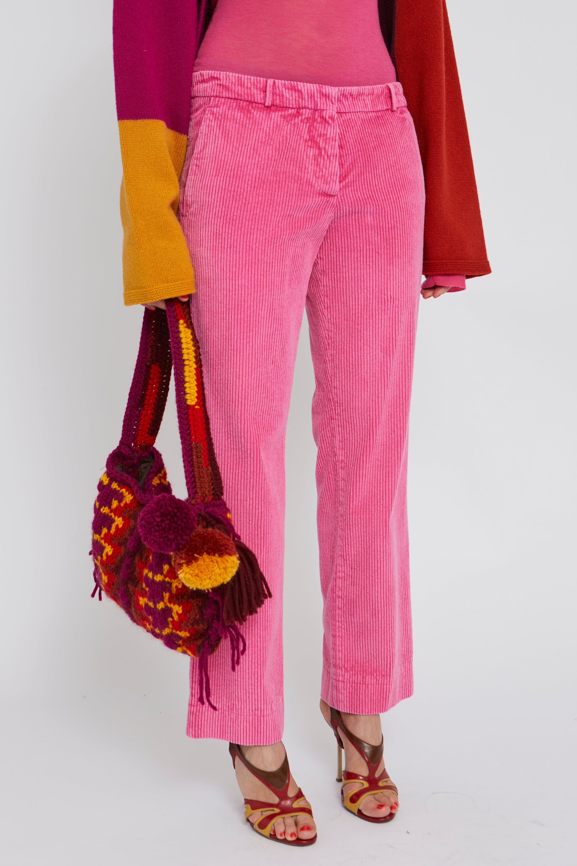 ZNOSTOCK_PINK PANTS AMY - Pink