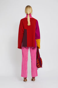 ZNOSTOCK_PINK PANTS AMY - Pink