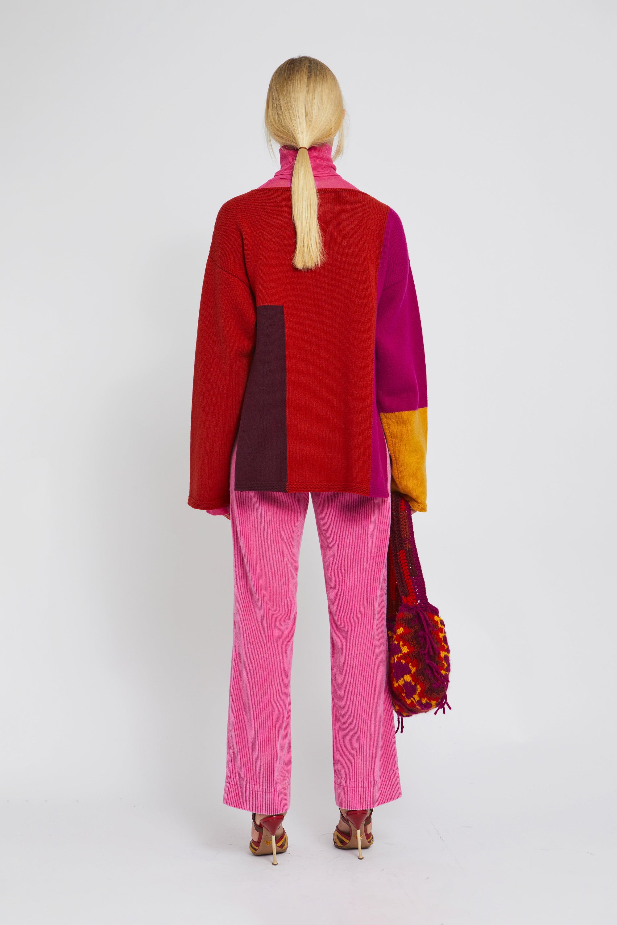 ZNOSTOCK_PINK PANTS AMY - Pink