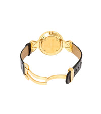 Montre Helena en émail et décoré à l'or - Rose & orange & or
