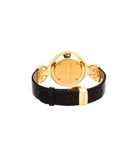 Montre Helena en émail et décoré à l'or - Rose & orange & or