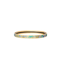 Bracelet Ultra en émail et décoré à l'or - Vert & bleu & or