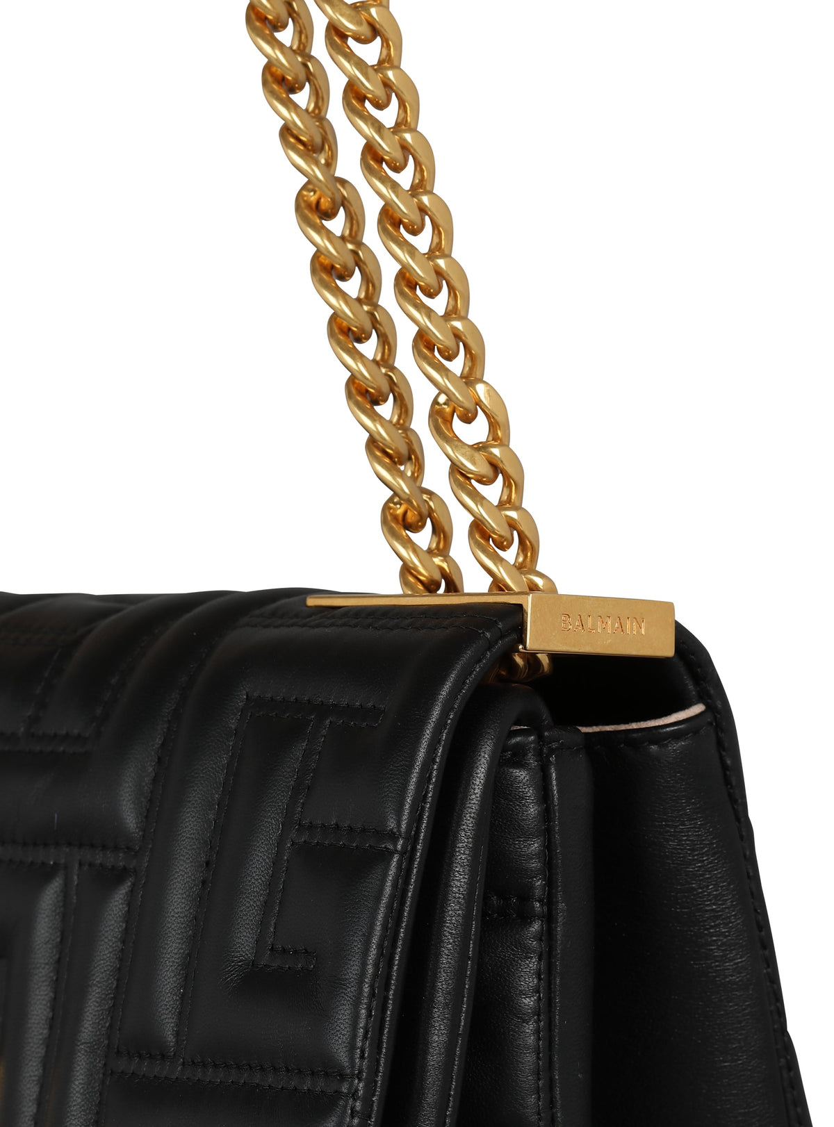 Sac 1945 soft petit modèle en cuir matelassé - Noir