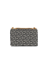 Sac 1945 soft petit modèle en jacquard monogramme - Ivoire & Noir