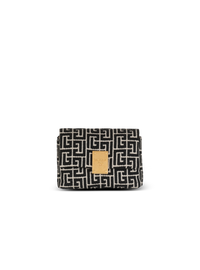 Sac 1945 soft mini modèle en jacquard monogramme - Ivoire & Noir