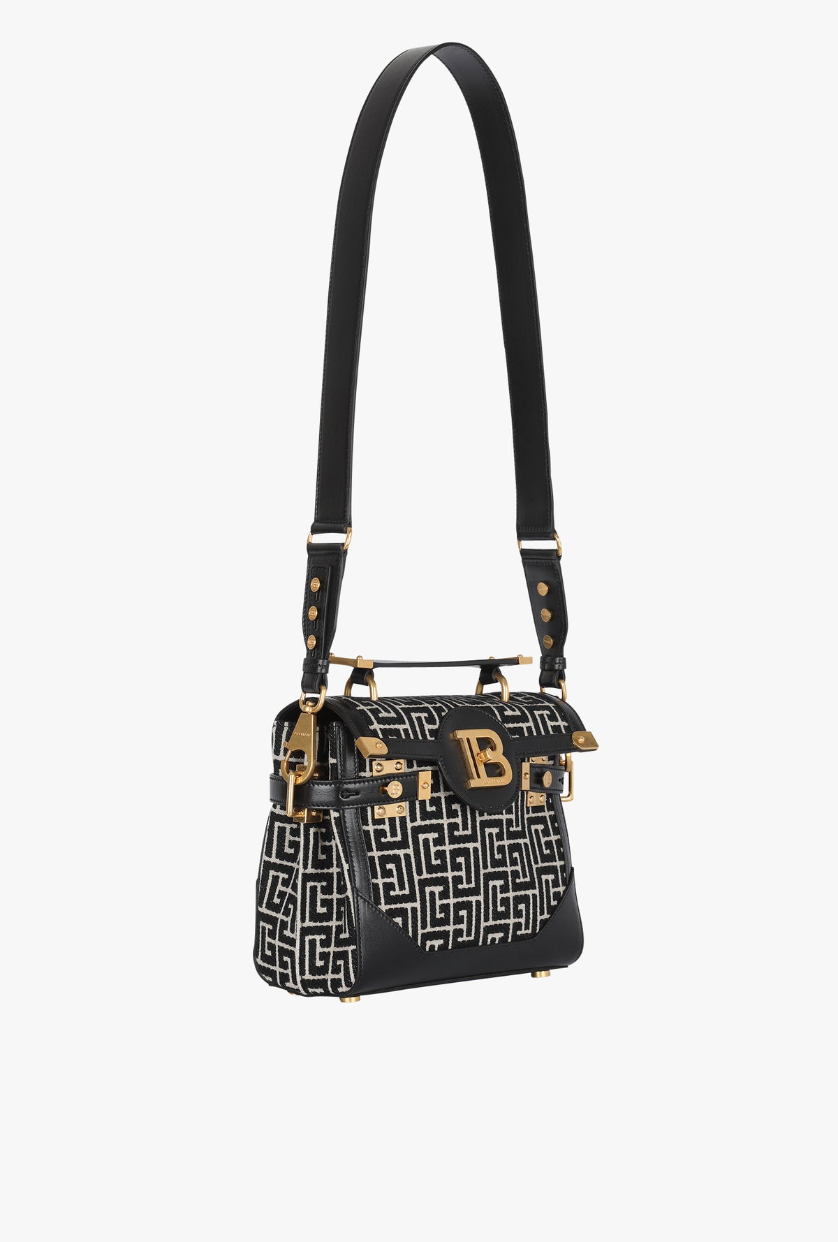 Bbuzz 23-monogramme jacquard sac - Ivoire & Noir