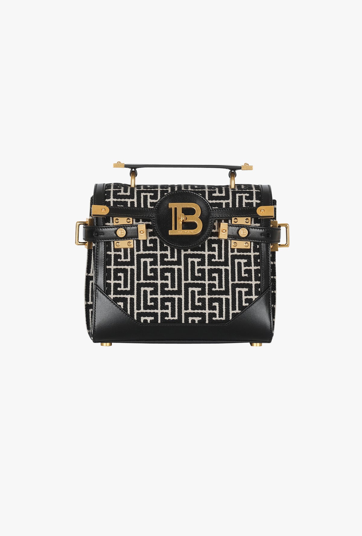 Bbuzz 23-monogramme jacquard sac - Ivoire & Noir