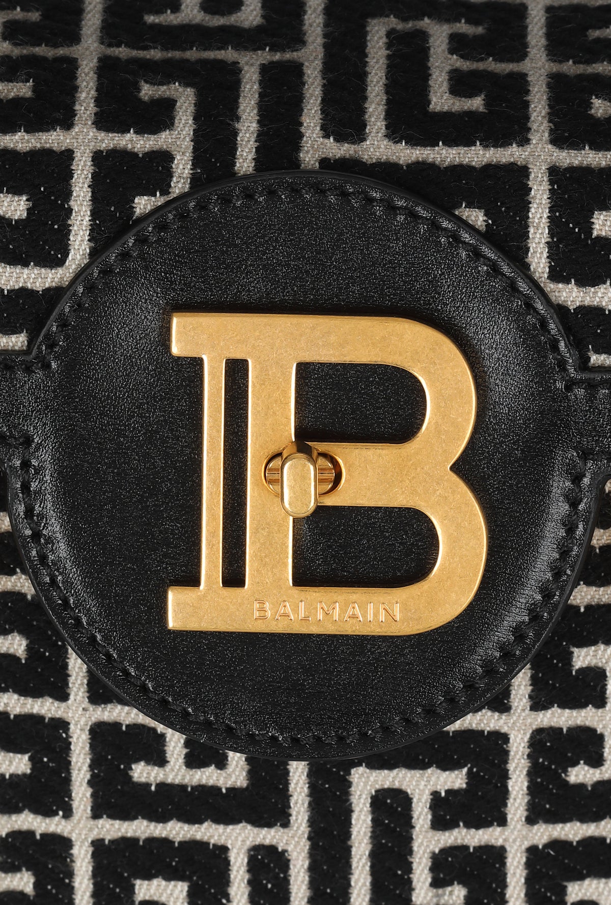 Bbuzz 23-monogramme jacquard sac - Ivoire & Noir