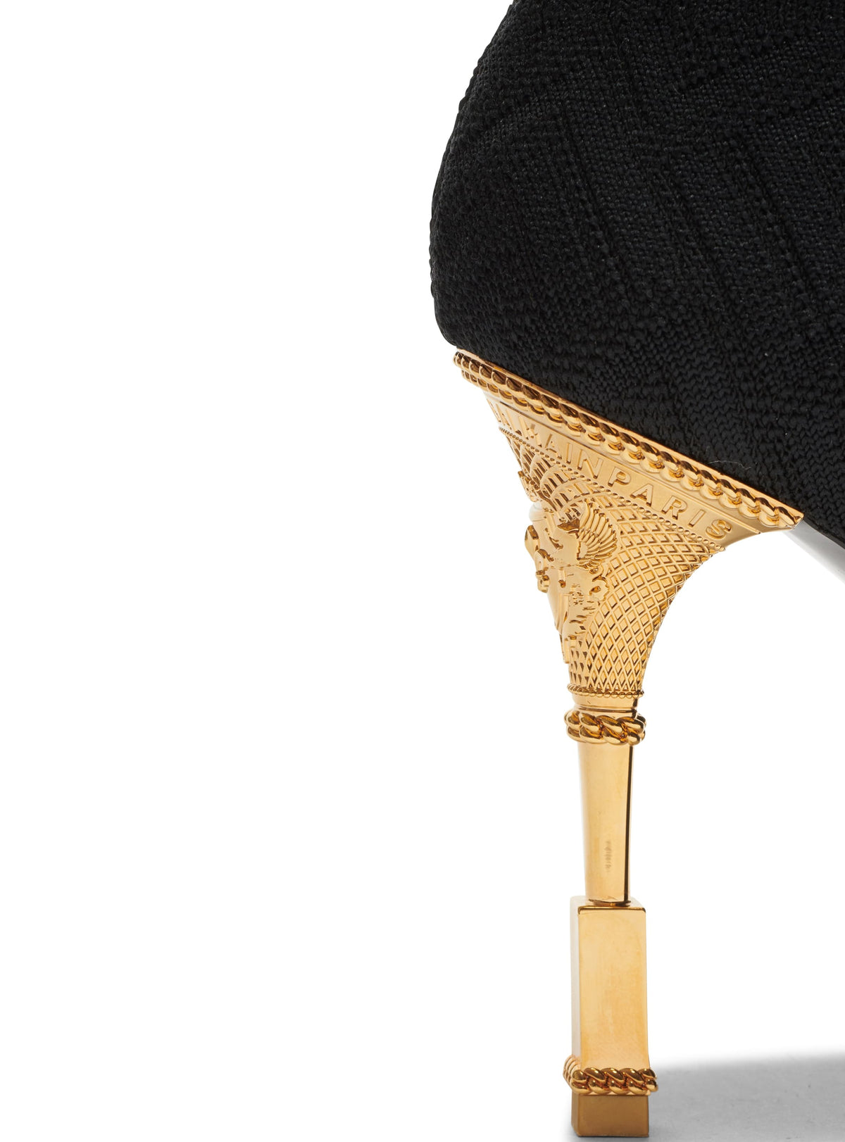 Cuissardes moneta en maille à monogramme - Noir