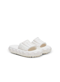 Mules plates ari - Blanc