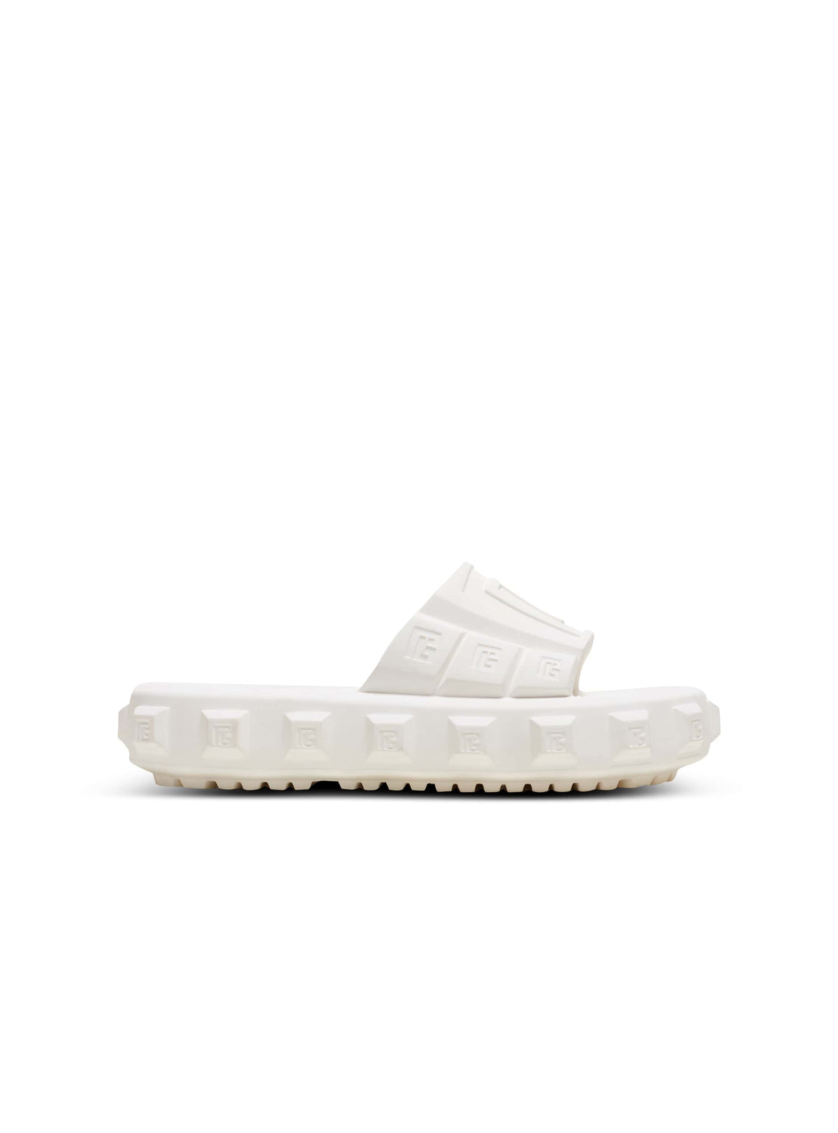 Mules plates ari - Blanc