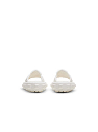 Mules plates ari - Blanc
