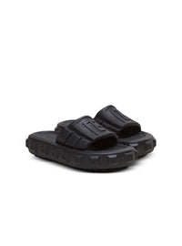 Mules plates ari - Noir
