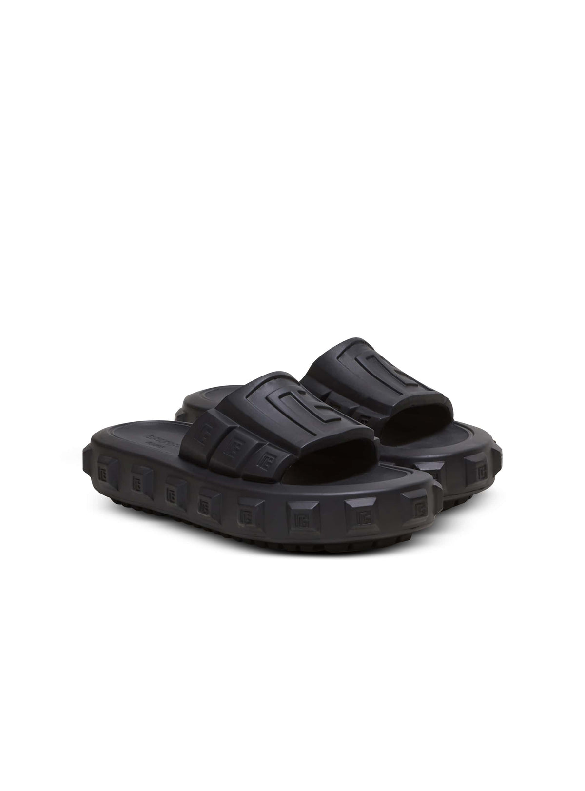 Mules plates ari - Noir