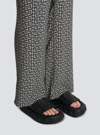 Mules plates ari - Noir