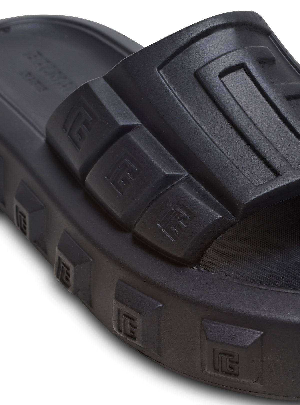 Mules plates ari - Noir