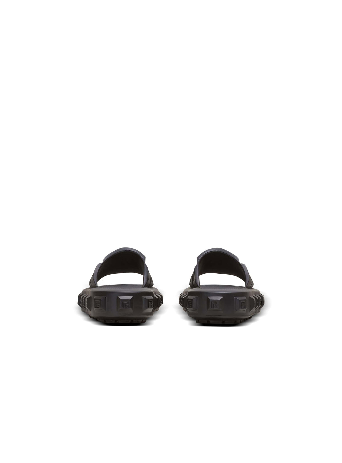 Mules plates ari - Noir