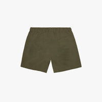 Braided drawstring swim shorts - Green & Blue
