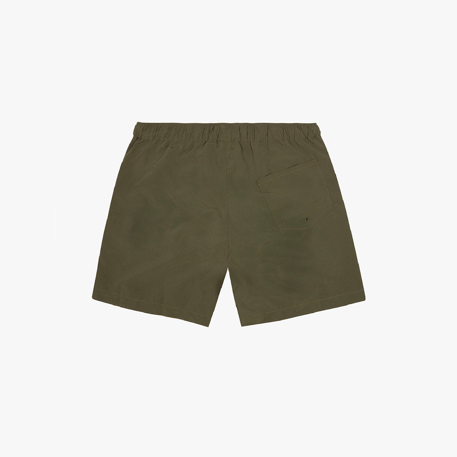 Braided drawstring swim shorts - Green & Blue