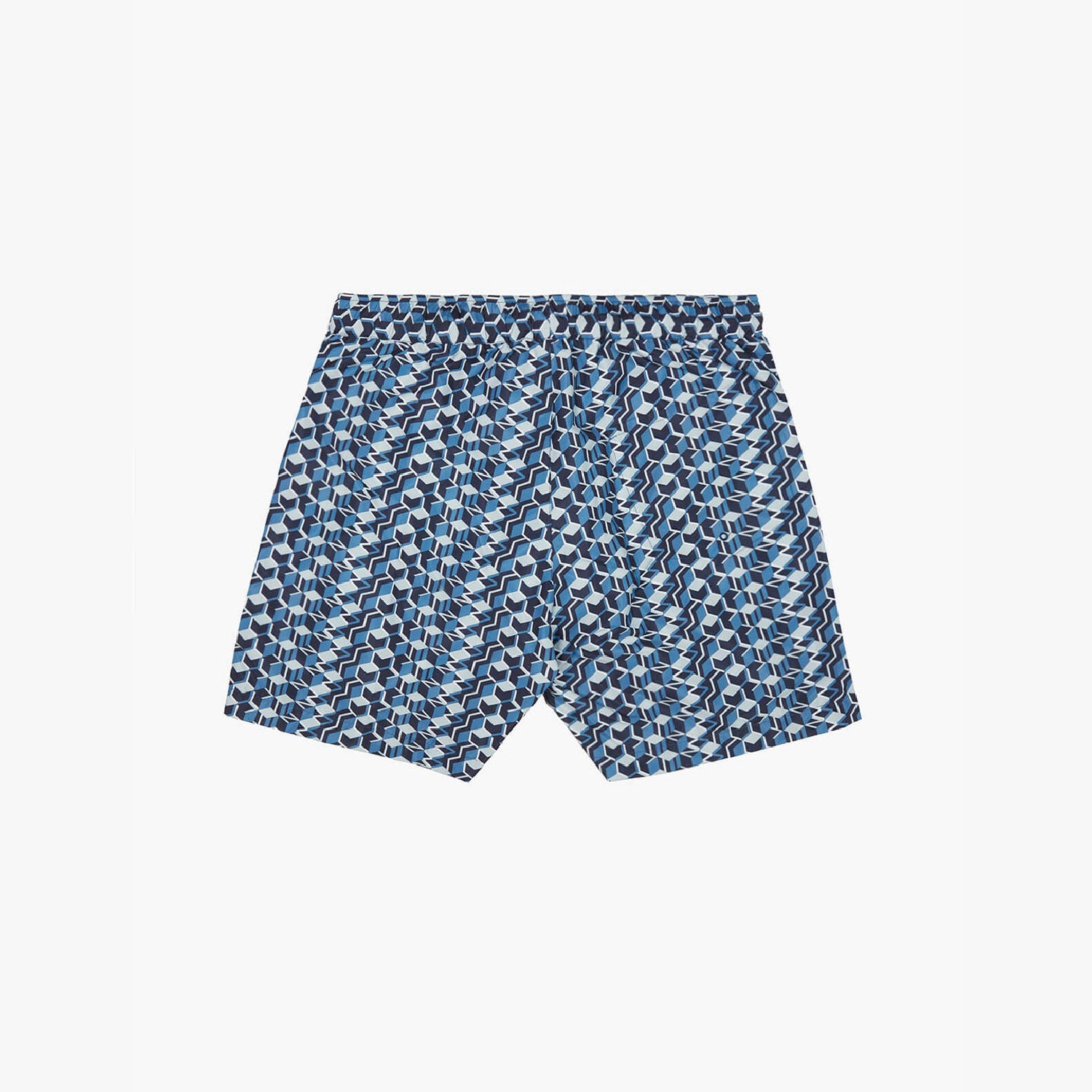 Short de bain à motif géométrique imprimé - Multicolore