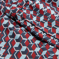 Short de bain à motif géométrique - Multicolore