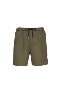 Short de bain à cordon tressé - Vert